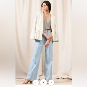 Evereve Taylor Pinstripe Blazer (NEW)